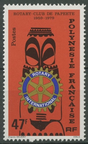 Französisch-Polynesien 1979 20 J. Int. Rotary-Club Papeete 295 postfrisch