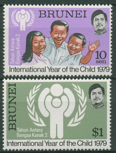 Brunei 1979 Jahr des Kindes 227/28 postfrisch