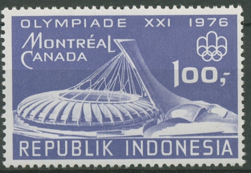 Indonesien 1976 Olympia Sommerspiele Montreal Olympiastadion 839 postfrisch