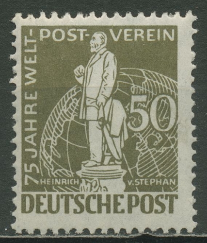 Berlin 1949 75 Jahre Weltpostverein UPU, Heinrich von Stephan 38 mit Falz