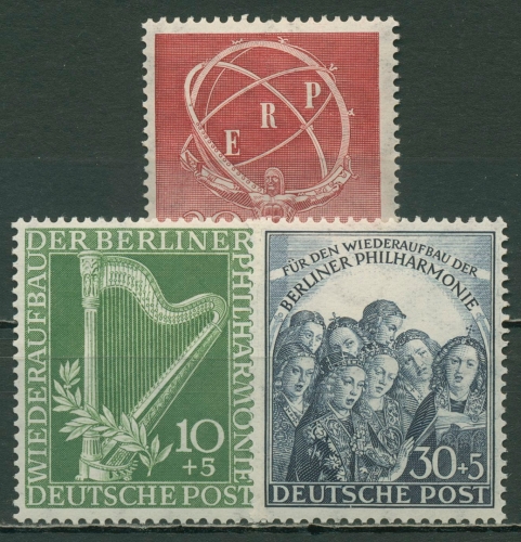 Berlin Jahrgang 1950 komplett (71/73) postfrisch