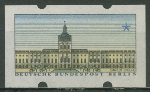 Berlin ATM 1987 Automatenmarke ohne Werteindruck ATM 1 postfrisch