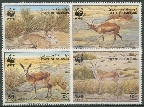 Bahrain 1993 WWF Tiere Gazellen 511/14 postfrisch