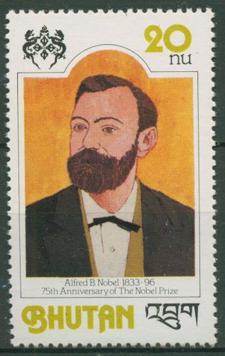 Bhutan 1978 Alfred Nobel Nobelpreis 716 A postfrisch