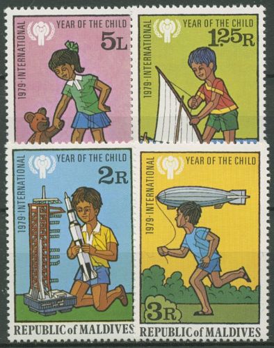 Malediven 1979 Jahr des Kindes Spielzeug 822/25 postfrisch