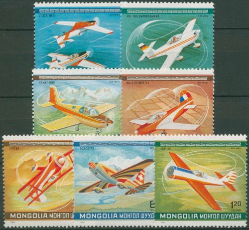 Mongolei 1980 Kunstflug-WM Flugzeuge 1295/01 postfrisch