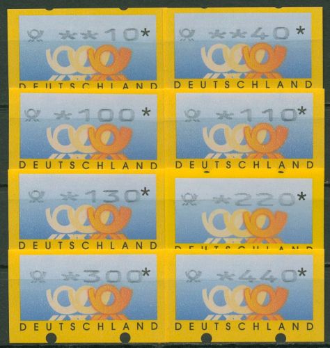 Bund ATM 1999 Automatenmarken Tastensatz 3.2 TS 1 postfrisch
