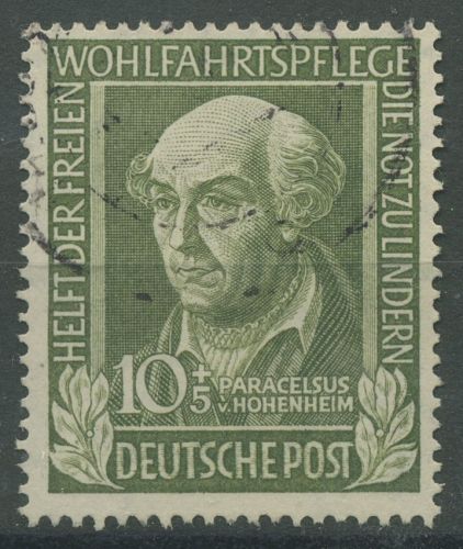Bund 1949 Helfer der Menschheit 118 gestempelt, Wert: 14,00