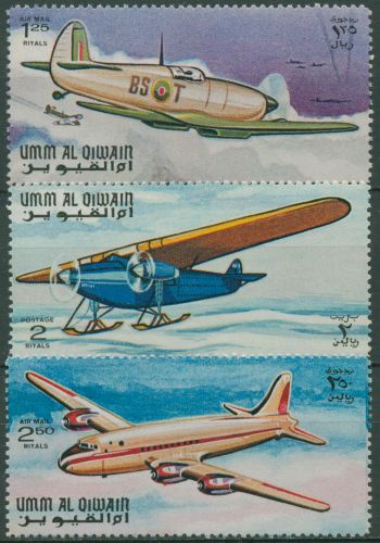 Umm-Al-Qaiwain 1968 Geschichte der Luftfahrt 300/02 A postfrisch