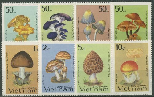 Vietnam 1983 Pilze 1371/78 A ungebraucht o.G.