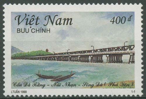 Vietnam 1999 PHU-YEN Brücke über schwarzem Fluß 3003 postfrisch