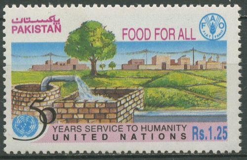 Pakistan 1995 Welternährungsorganisation FAO 954 postfrisch