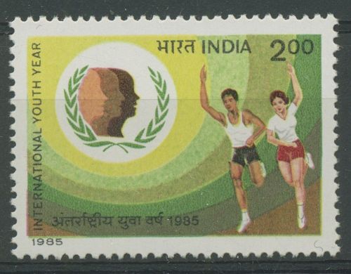 Indien 1985 Jahr der Jugend 1043 postfrisch