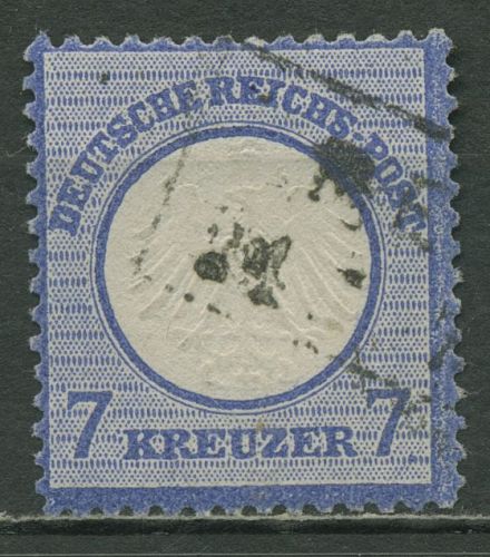 Deutsches Reich 1872 Adler mit kleinem Brustschild 10 gestempelt
