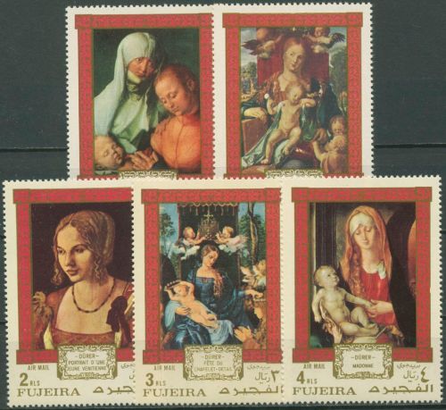 Fujeira 1971 Albrecht Dürer Gemälde 662/66 A postfrisch