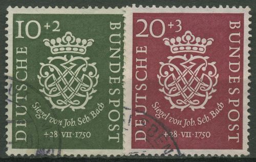 Bund 1950 Jahrgang komplett (121/22) gestempelt