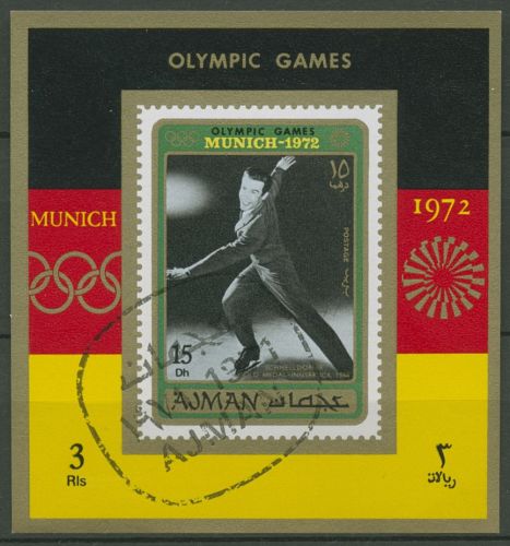 Ajman 1971 Olympia Sommerspiele´72 München 694 EB gestempelt (C98213)