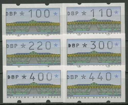 Bund ATM 1997 Automatenmarken Versandstellensatz 2.1.1 VS 3 postfrisch
