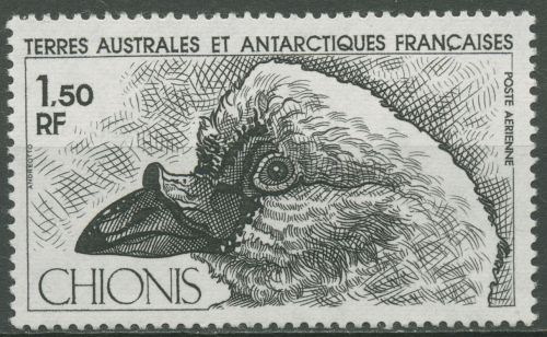 Franz. Antarktis 1981 Tiere der Antarktis Vogel 162 postfrisch