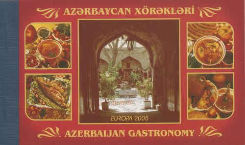 Aserbaidschan 2005 CEPT Gastronomie Markenheftchen 610/11 MH postfrisch (C98296)