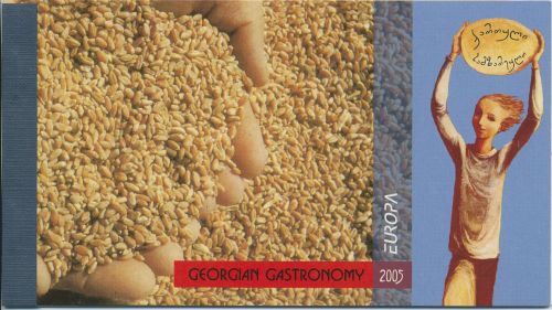 Georgien 2005 Europa CEPT Gastronomie Markenheftch. 482/83 MH postfrisch(C98302)