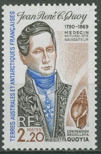 Franz. Antarktis 1990 Naturforscher und Seefahrer Quoy 261 postfrisch