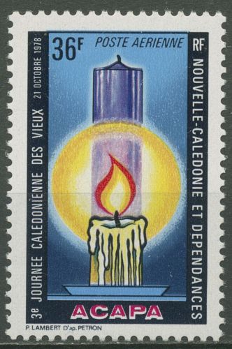 Neukaledonien 1978 neukaledonischer Seniorentag Kerze 617 postfrisch