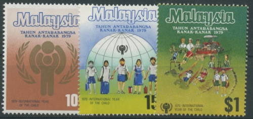 Malaysia 1979 Jahr des Kindes 199/01 postfrisch