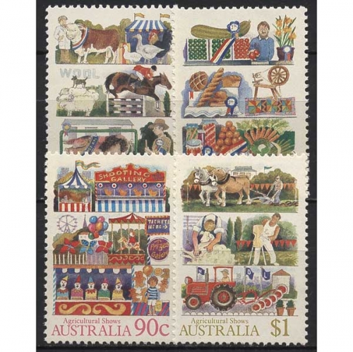 Australien 1987 Landwirtschaftsausstellungen 1023/26 postfrisch