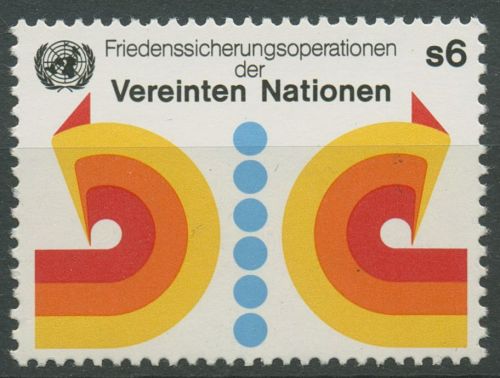 UNO Wien 1980 Frieden Blauhelme 11 postfrisch