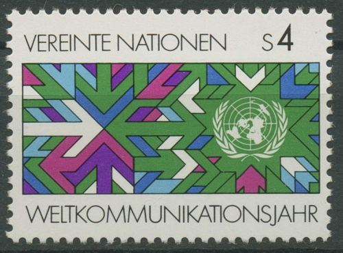 UNO Wien 1983 Weltkommunikationsjahr 29 postfrisch