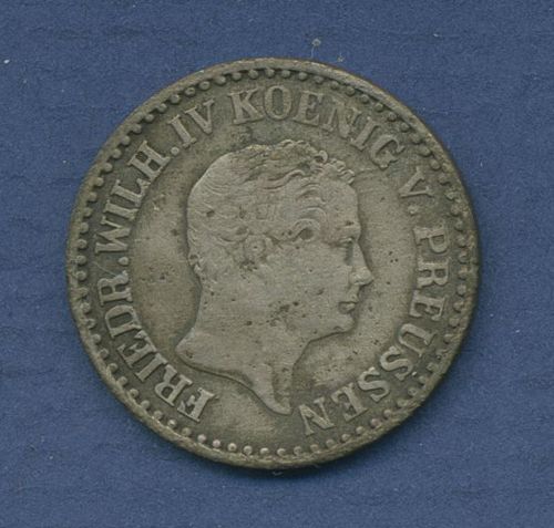 Preußen 1 Silbergroschen 1847 A, Friedrich Wilhelm IV., J 66 ss (m2820)