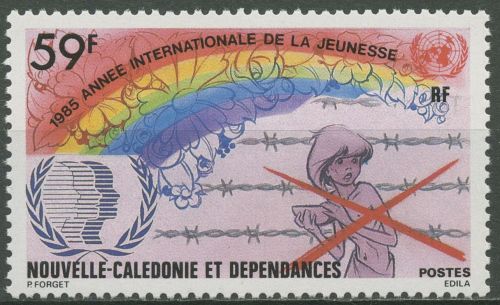 Neukaledonien 1985 Internationales Jahr der Jugend 766 postfrisch