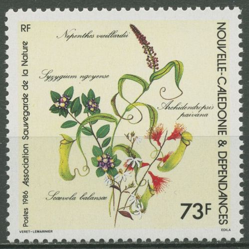 Neukaledonien 1986 Gesellschaft für Naturschutz Pflanzen 793 postfrisch