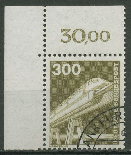 Bund Bogenmarken 1982 Industrie & Technik 1138 Ecke 1 gestempelt