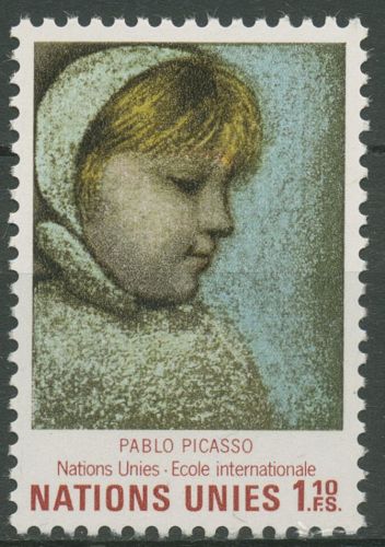 UNO Genf 1971 Schule der UNO Gemälde Pablo Picasso 21 postfrisch