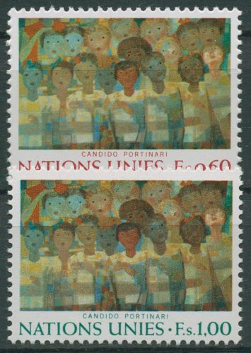 UNO Genf 1974 Kunstwerke Wandgemälde 41/42 postfrisch