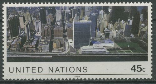UNO New York 1989 UNO-Hauptquartier New York 574 postfrisch