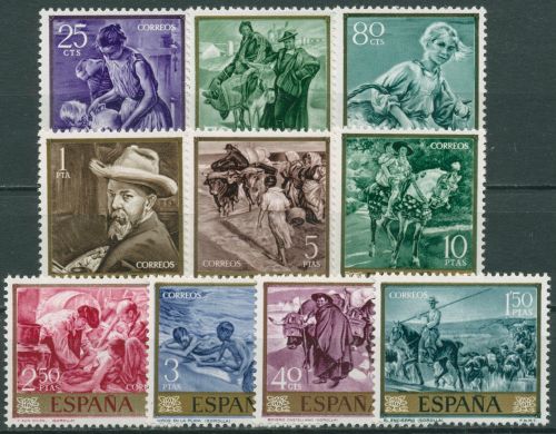 Spanien 1964 Tag der Briefmarke Gemälde 1445/54 postfrisch