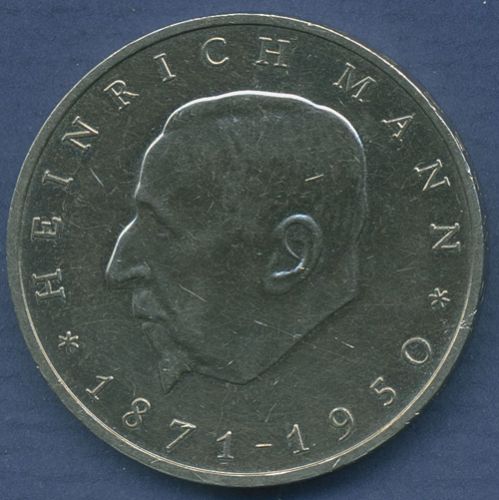 DDR 20 Mark 1971 Heinrich Mann, J 1531 vz (m2895)