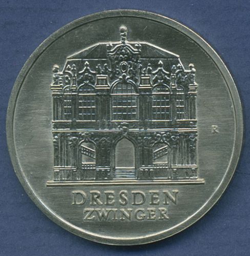 DDR 5 Mark 1985 Dresden Zwinger, J 1602 vz/st (m2921)