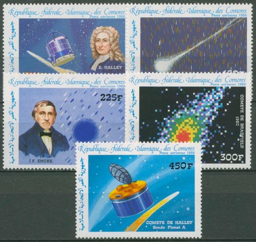 Komoren 1986 Halleyscher Komet 772/76 postfrisch
