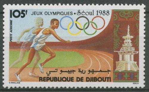 Dschibuti 1988 Olympische Spiele Seoul Laufen 509 postfrisch