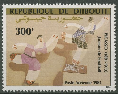 Dschibuti 1981 Europäische Maler Pablo Picasso 310 postfrisch