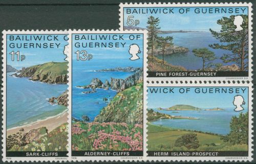 Guernsey 1976 Landschaften 137/40 postfrisch