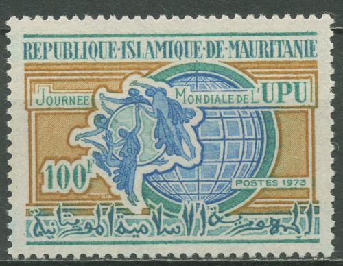 Mauretanien 1973 Weltposttag UPU-Emblem 455 postfrisch