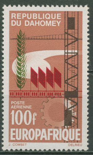 Dahomey 1966 EUROPAFRIQUE Wirtschaftsabkommen 281 postfrisch