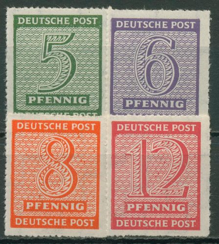 SBZ West-Sachsen 1945 Postmeistertrennung Roßwein 116/19 D X postfrisch geprüft