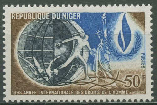 Niger 1968 Internationales Jahr der Menschenrechte 181 postfrisch