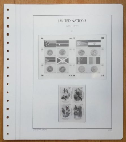 KABE of Vordruckblätter UNO Genf 2015 neuwertig, unbenutzt (Z2473)